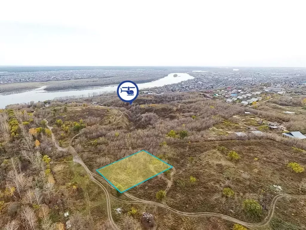 Участок в Алтайский край, Бийск городской округ, пос. Нагорный ул. ... - Фото 2