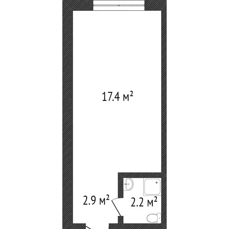 Квартира-студия: Кемерово, проспект Ленина, 130 (22.3 м) - Фото 0