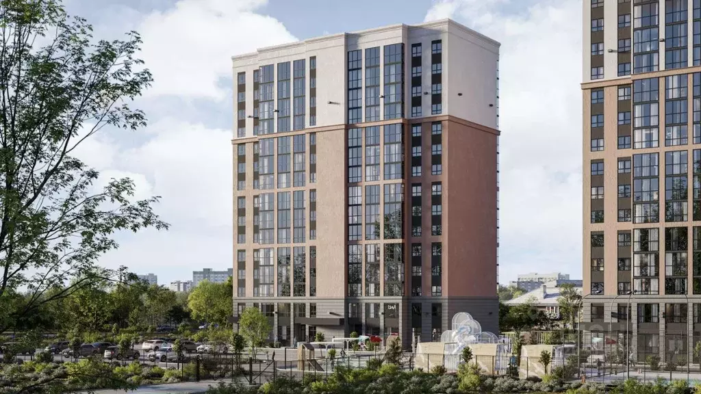 1-к кв. Новосибирская область, Обь Геодезическая ул., 29 (43.9 м) - Фото 1