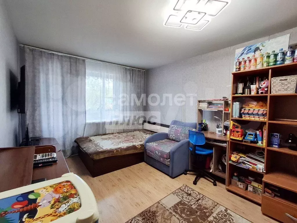 1-к. квартира, 32 м, 3/3 эт. - Фото 1
