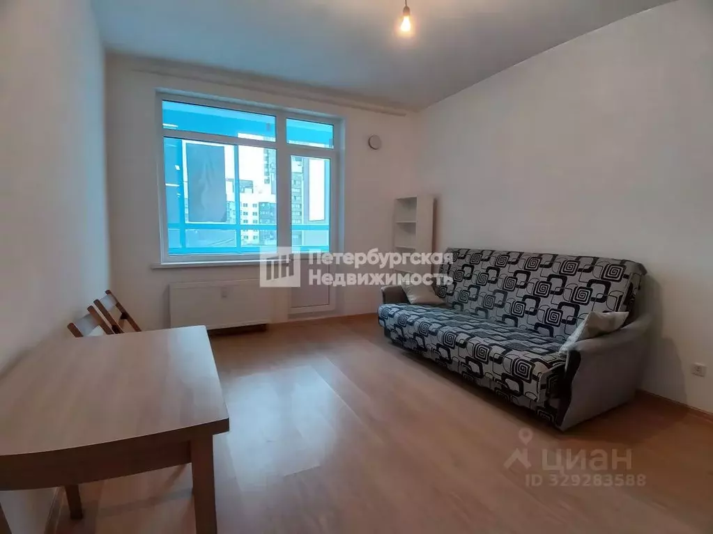 Студия Санкт-Петербург аллея Арцеуловская, 23к1 (23.5 м) - Фото 1