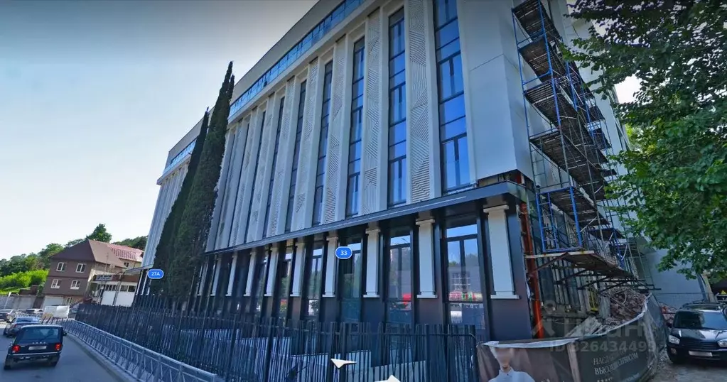 Студия Краснодарский край, Сочи ул. Яна Фабрициуса, 33 (26.3 м) - Фото 1