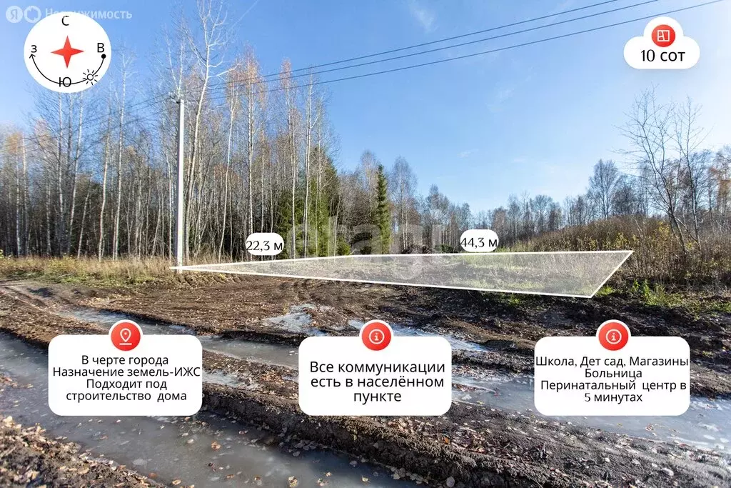 Участок в Тобольск, микрорайон Усадьба (9.96 м) - Фото 1