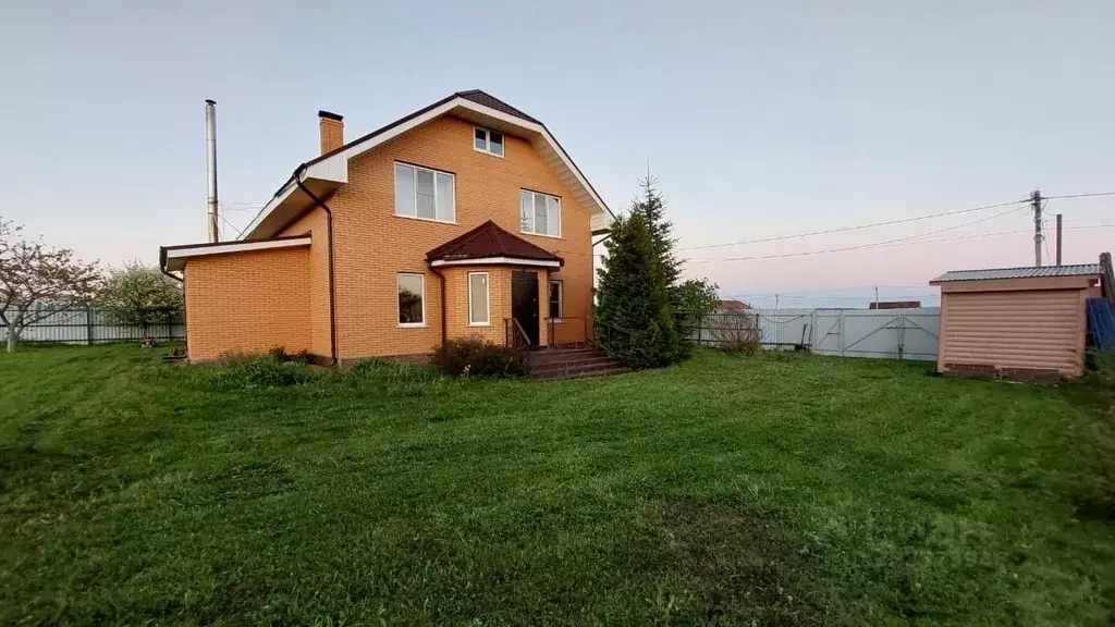 Дом в Тульская область, Заокский район, Страховское с/пос, д. Темьянь ... - Фото 1