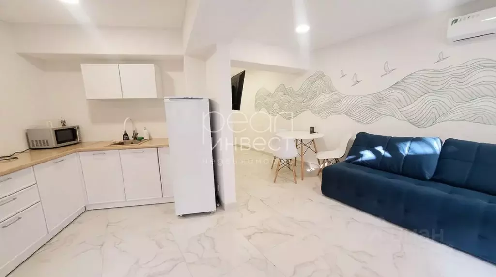 Студия Краснодарский край, Сочи Мамайка мкр, ул. Крымская, 67/1 (28.3 ... - Фото 1