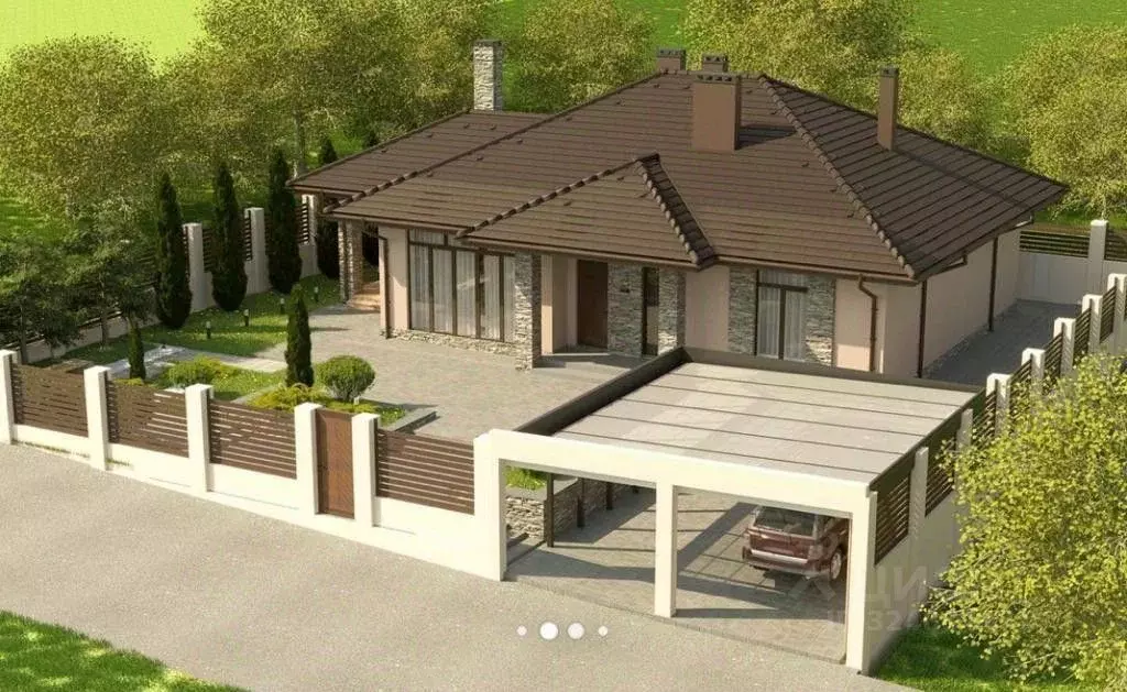 Дом в Крым, Симферопольский район, с. Мирное ул. Ивана Айвазовского ... - Фото 2