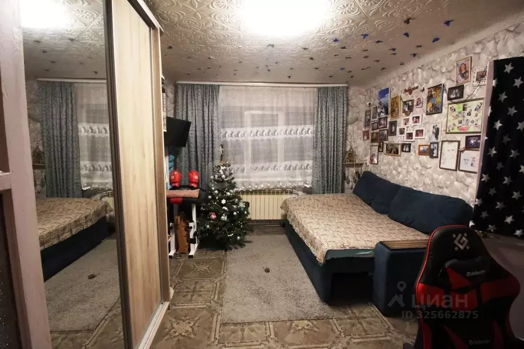 2-к кв. Вологодская область, Шексна рп, Барбач мкр ул. Зеленая, 13 ... - Фото 1