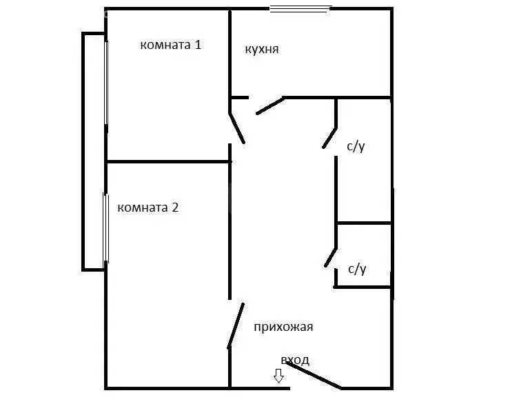 2-комнатная квартира: Тула, улица Льва Толстого, 117 (79 м) - Фото 1