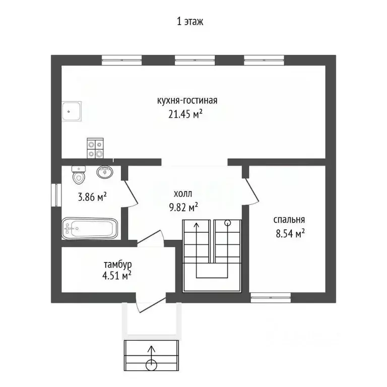 Дом в Ярославская область, Ярославский муниципальный округ, с. ... - Фото 2