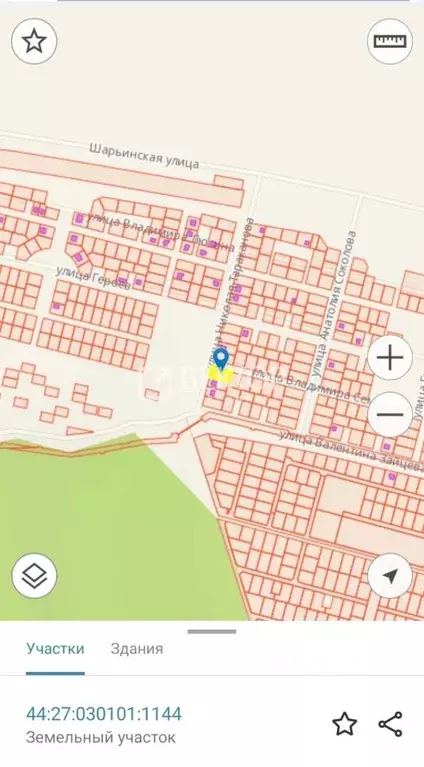 Участок в Костромская область, Кострома ул. Николая Тараканова, 21 ... - Фото 2