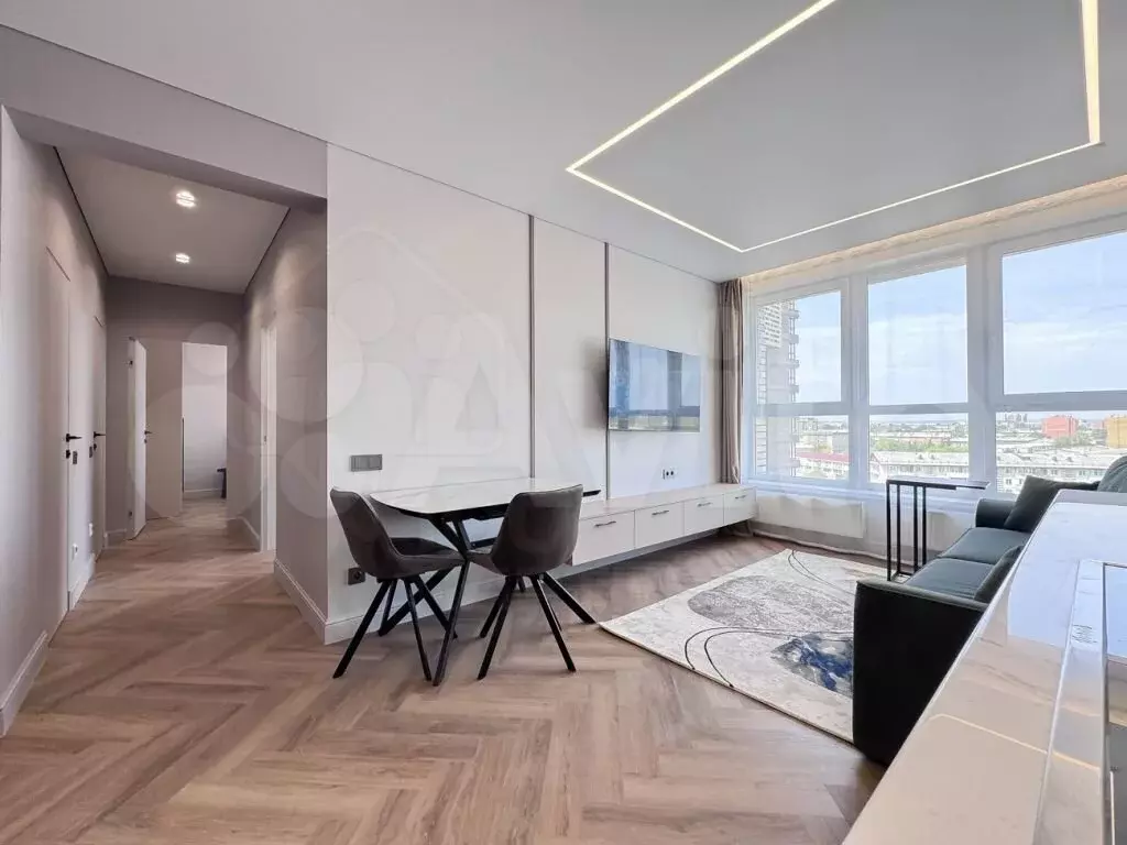 3-к. квартира, 60 м, 8/18 эт. - Фото 1