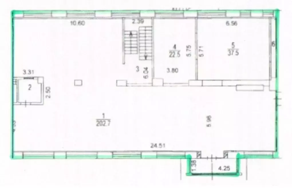 Помещение свободного назначения в Москва Мироновская ул., 33С26 (363 ... - Фото 1