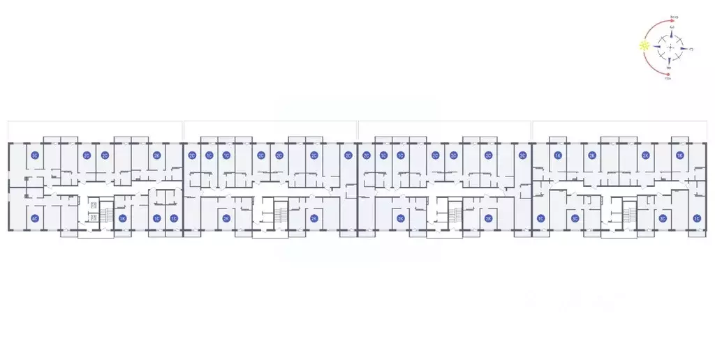 2-к кв. Новосибирская область, Новосибирск ул. Забалуева, 69 (48.95 м) - Фото 1