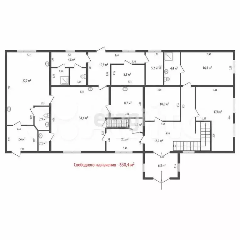 Продам помещение свободного назначения, 630.4 м - Фото 0