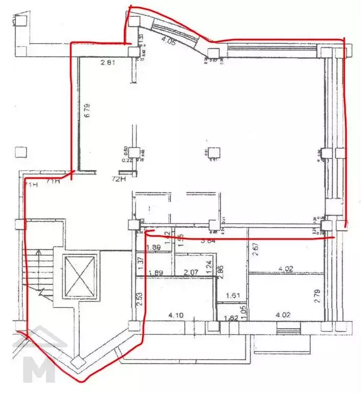 Помещение свободного назначения (120.2 м) - Фото 1