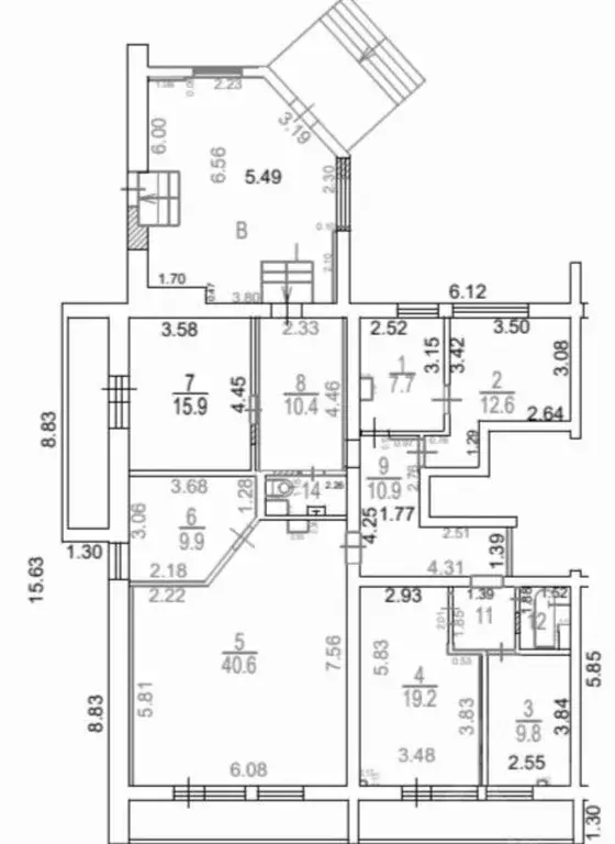 Офис в Москва Большая Пионерская ул., 33К2 (192 м) - Фото 0