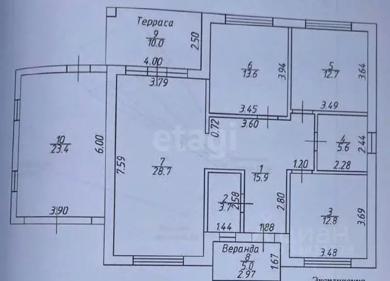 Дом в Белгородская область, Белгородский район, Разумное рп ул. ... - Фото 2