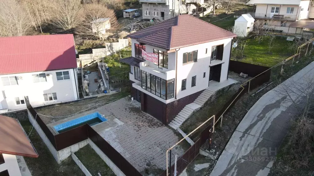 Дом в Краснодарский край, Сочи Чаевод СНТ, Мимоза кв-л, 141А (253 м) - Фото 1