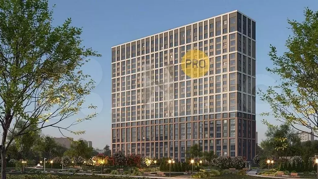 1-к. квартира, 43,5 м, 21/22 эт. - Фото 1