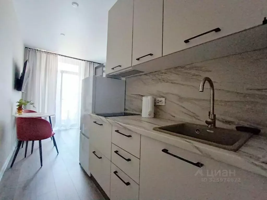 Студия Краснодарский край, Сочи Бытха мкр, ул. Ясногорская, 16/2к8 ... - Фото 2