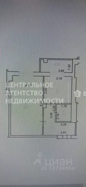 1-к кв. Рязанская область, Рязань Татарская ул., 68 (48.1 м) - Фото 1