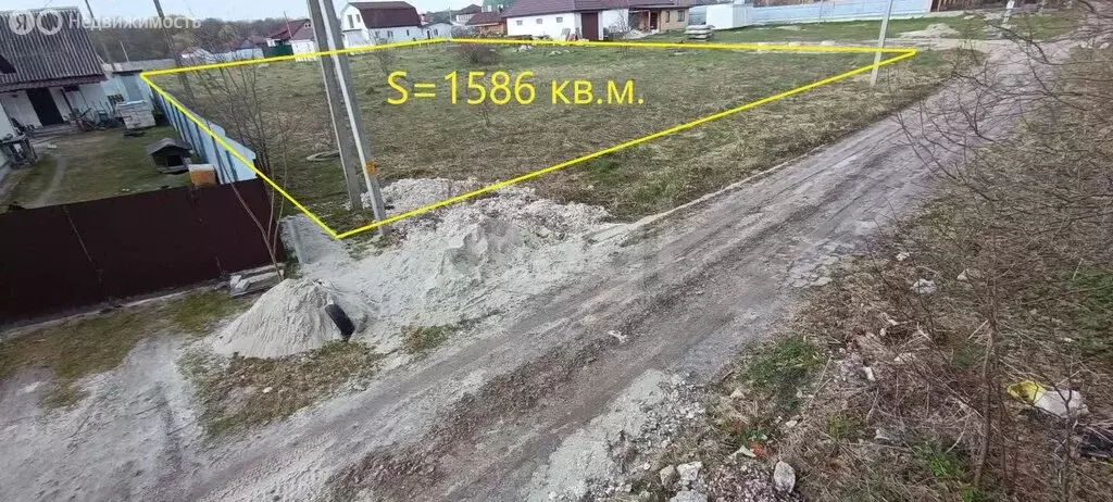 Участок в деревня Буда, Авиационная улица (15.86 м) - Фото 1