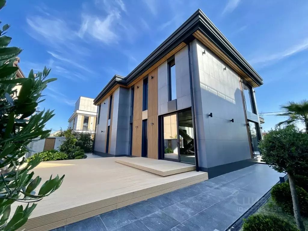 Коттедж в Краснодарский край, Сочи Сириус пгт, ул. Веселая (300 м) - Фото 2