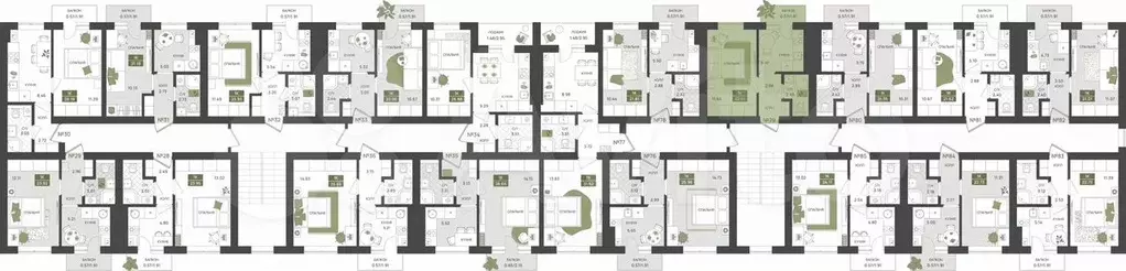 1-к. квартира, 22,6 м, 4/5 эт. - Фото 1