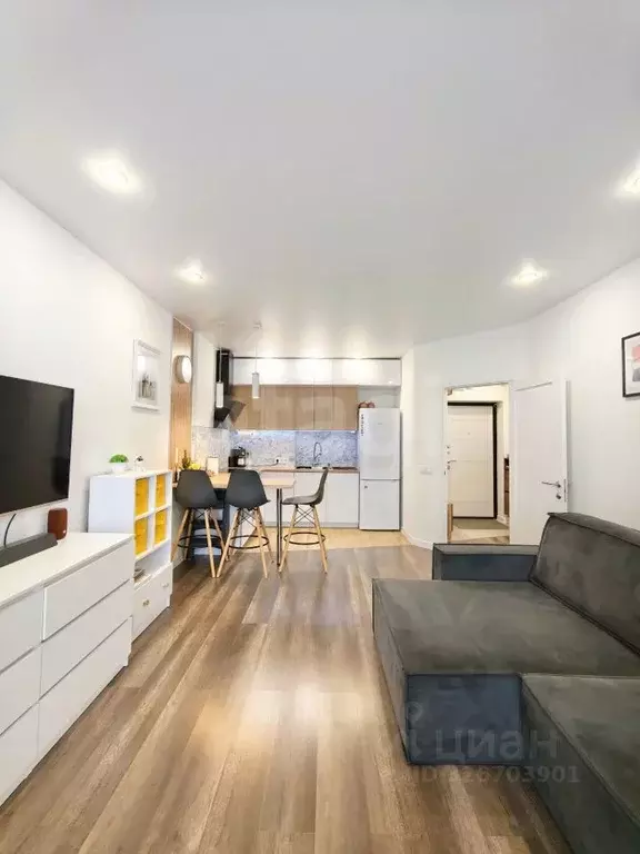 1-к кв. Пермский край, Пермь ул. Татьяны Барамзиной, 38 (43.3 м) - Фото 2