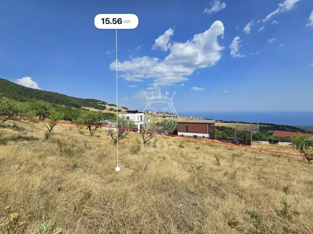 Участок в Крым, Алушта муниципальный округ, с. Лучистое 1 (15.56 сот.) - Фото 1