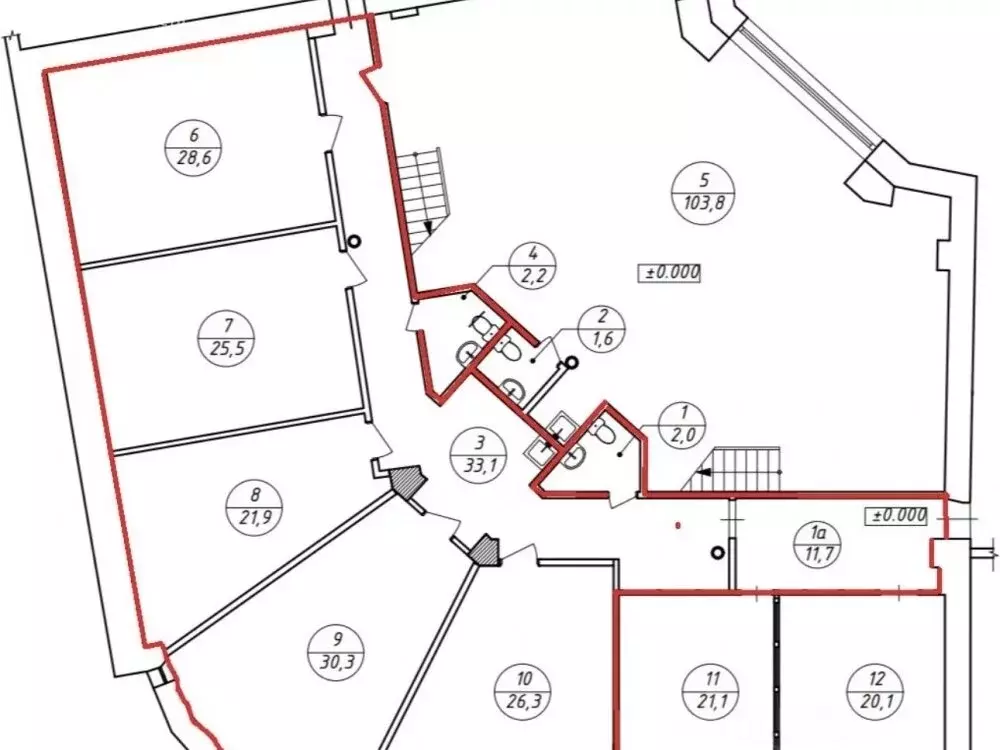 Офис (181.6 м) - Фото 2