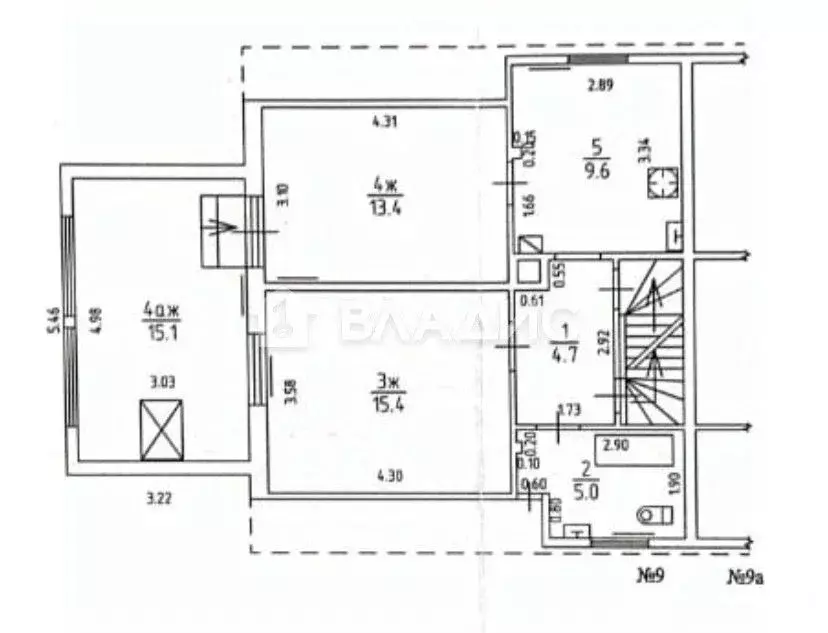 4-к кв. Калининградская область, Калининград ул. Герцена, 9 (94.0 м) - Фото 1