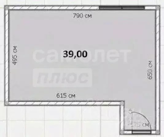 Студия Севастополь ул. Челюскинцев, 57/3 (39.0 м) - Фото 2