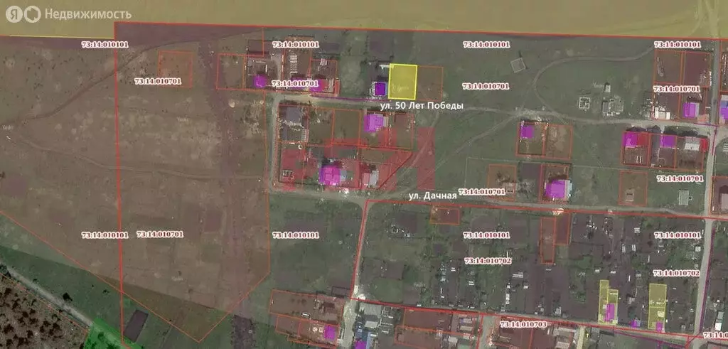 Участок в Сенгилеевский район, рабочий посёлок Силикатный, улица 50 ... - Фото 1