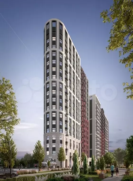 2-к. квартира, 71 м, 8/17 эт. - Фото 1