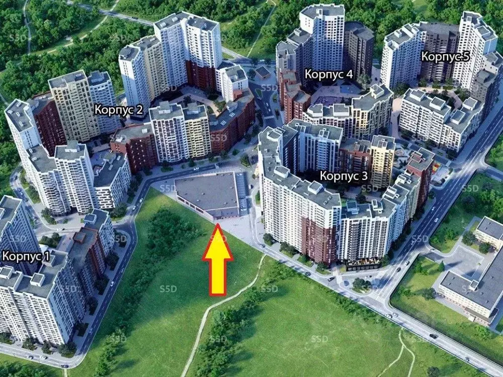 Торговая площадь в Московская область, Мытищи городской округ, пос. ... - Фото 2