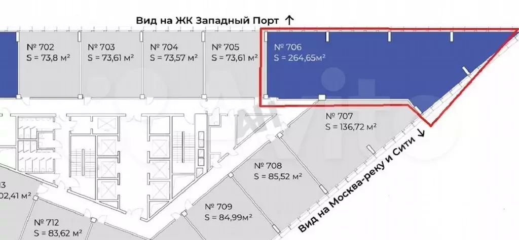 Продажа пл. 264.7 м2 под офис, м. Фили в зао в - Фото 0