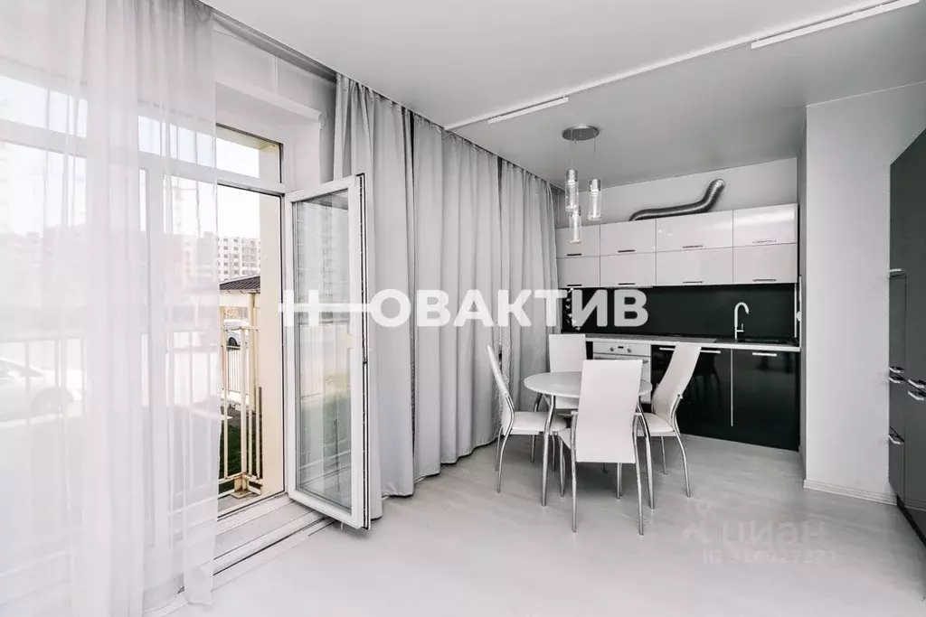 1-к кв. Новосибирская область, Новосибирск Большая ул., 680 (46.0 м) - Фото 0