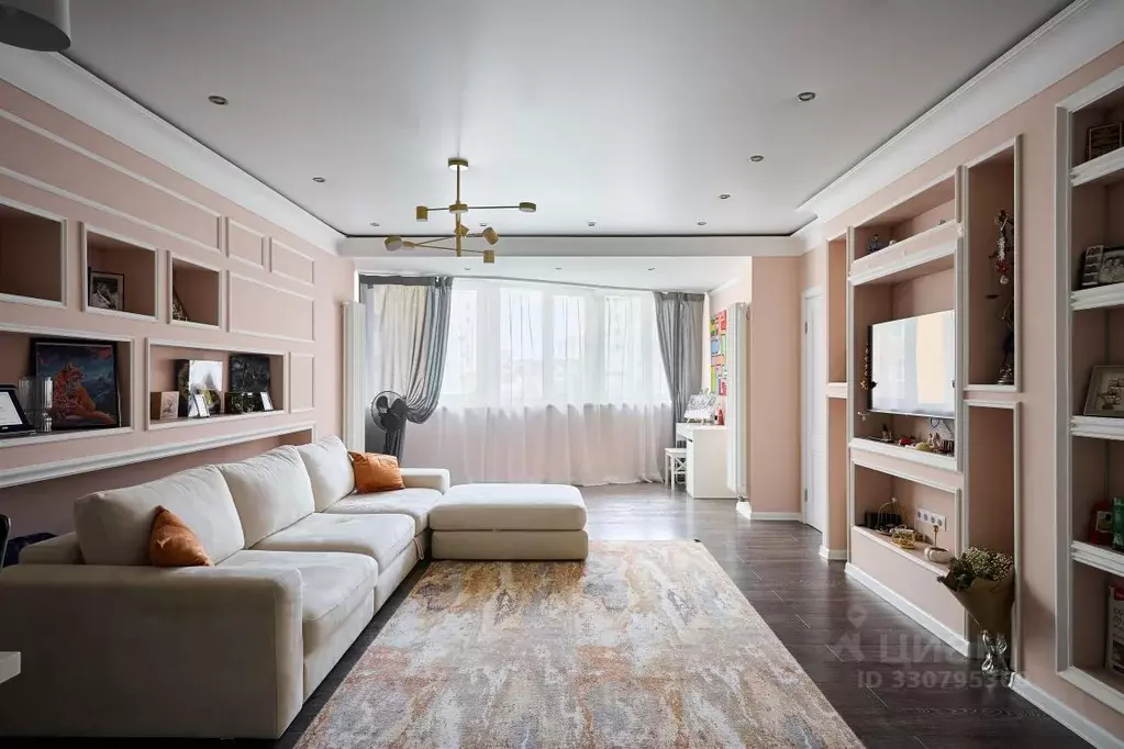 2-к кв. Московская область, Красногорск бул. Павшинский, 36 (59.0 м) - Фото 2