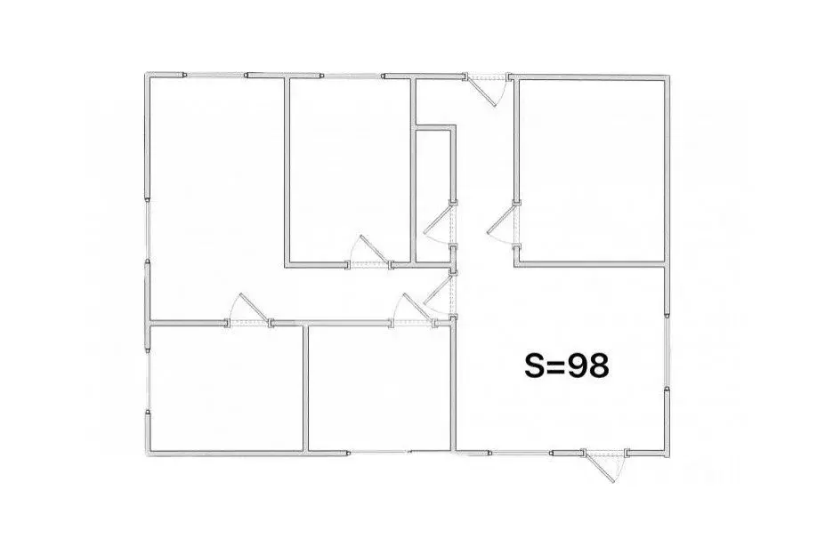 Дом в Кемеровская область, Ленинск-Кузнецкий ул. Бестужева, 63 (98 м) - Фото 2