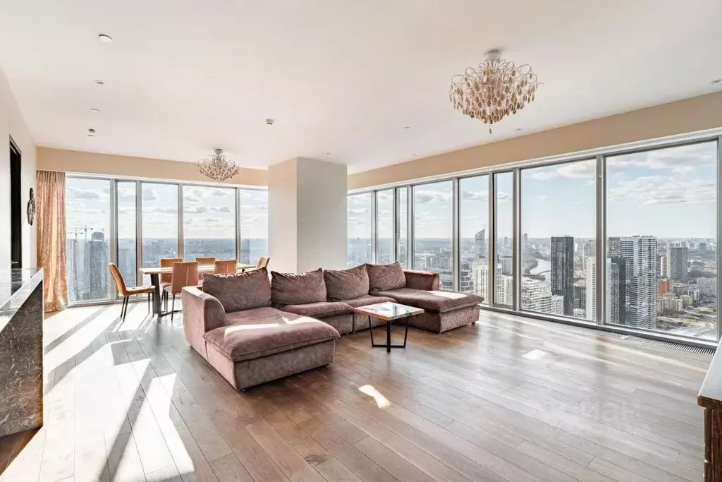 3-к кв. Москва 1-й Красногвардейский проезд, 21с2 (160.0 м) - Фото 1