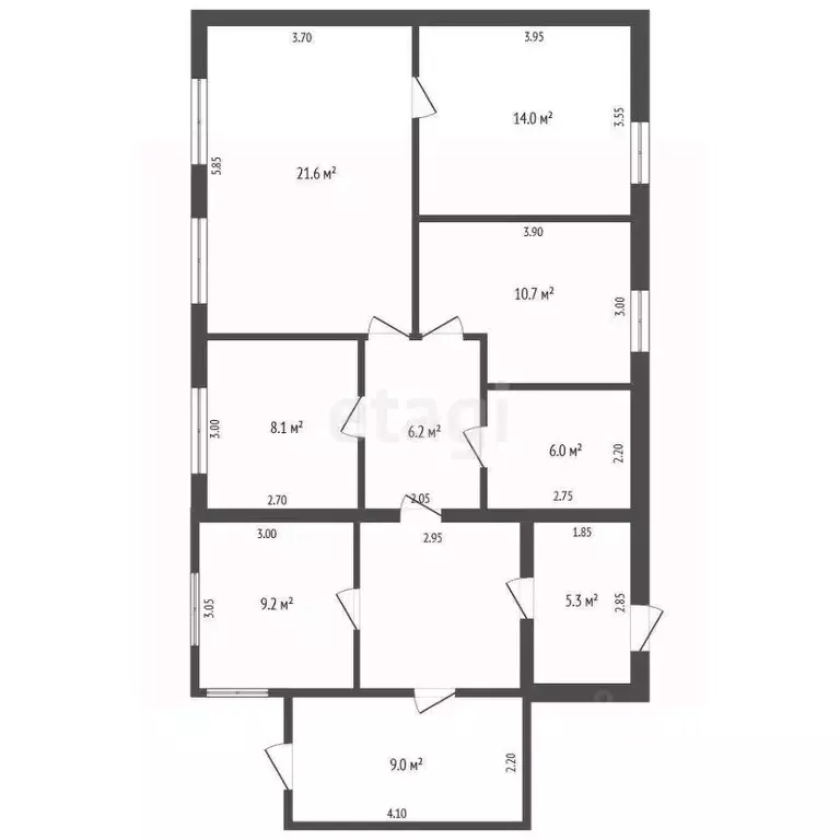 Дом в Тюменская область, Ярковский муниципальный округ, с. Покровское ... - Фото 2