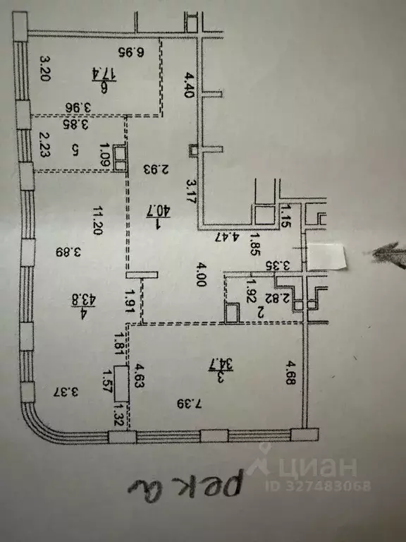 4-к кв. Москва ул. Нижние Мневники, 9 (149.5 м) - Фото 2