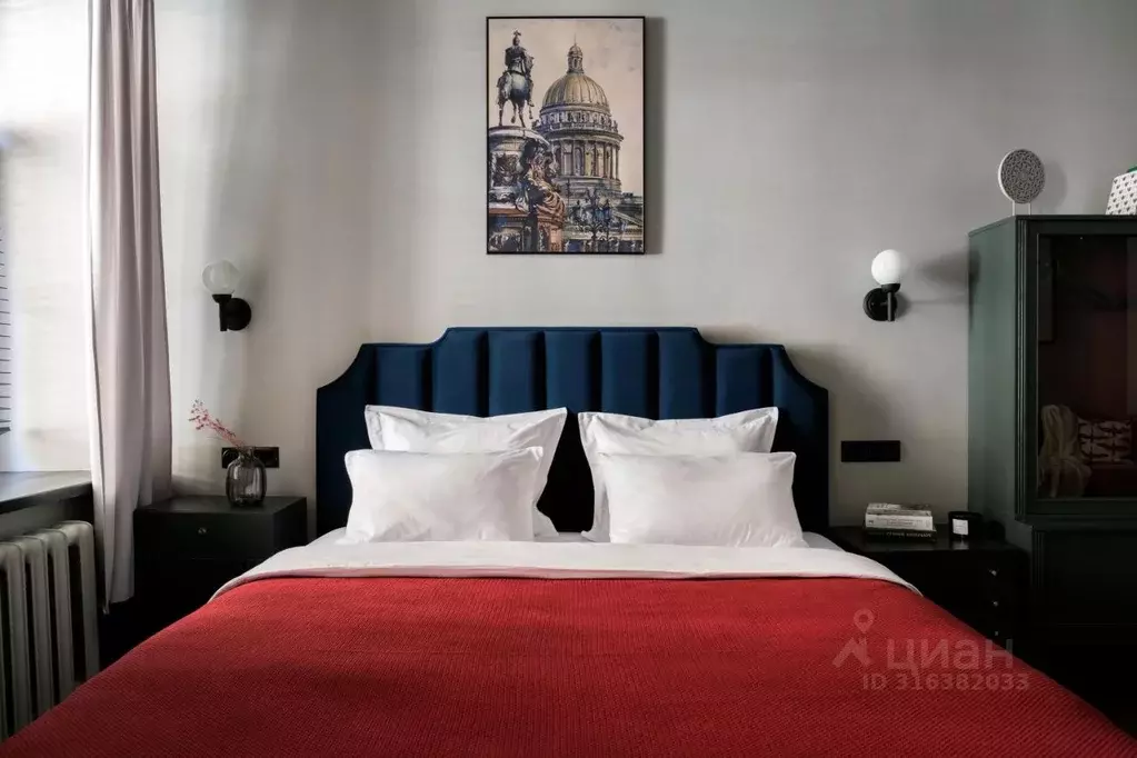 2-к кв. Санкт-Петербург пер. Басков, 37-39 (46.0 м) - Фото 0