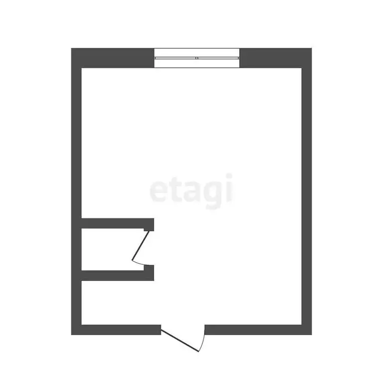 Квартира-студия: Иркутск, Донская улица, 7А (19.4 м) - Фото 1