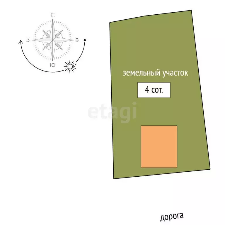 Дом в Троицк, Краснопартизанская улица (35.6 м) - Фото 1