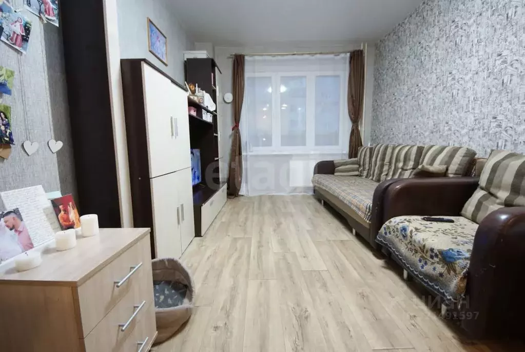 1-к кв. Псковская область, Псковский район, Завеличенская волость, д. ... - Фото 1