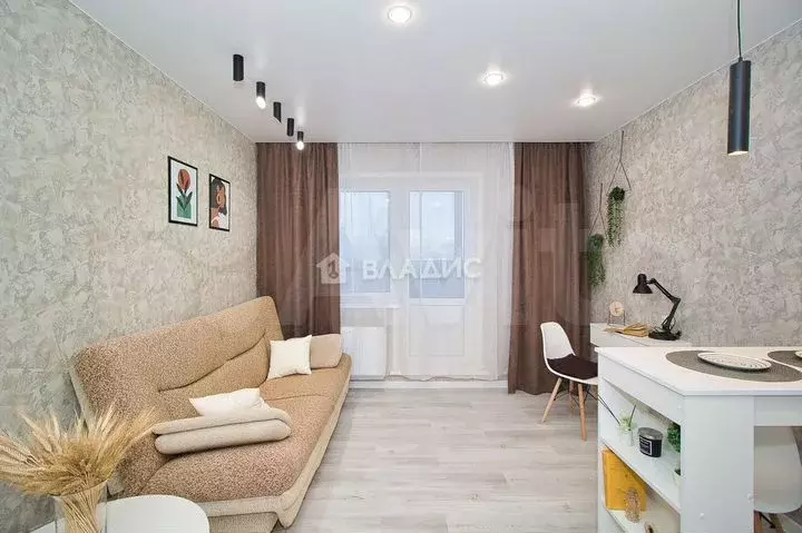 Квартира-студия, 22м, 6/17эт. - Фото 1