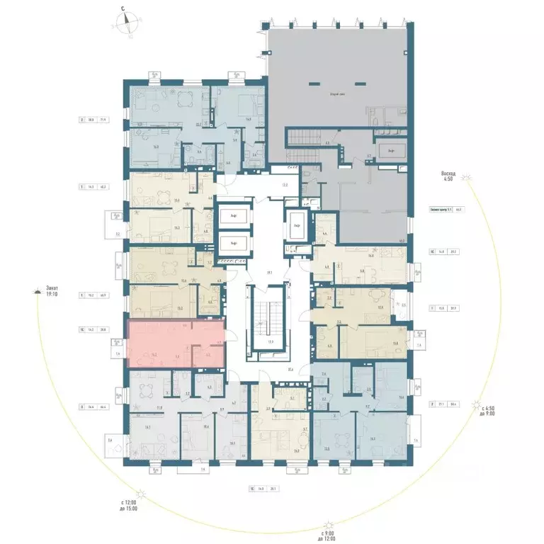 1-к кв. Башкортостан, Уфа Родина Парк жилой комплекс (28.8 м) - Фото 2