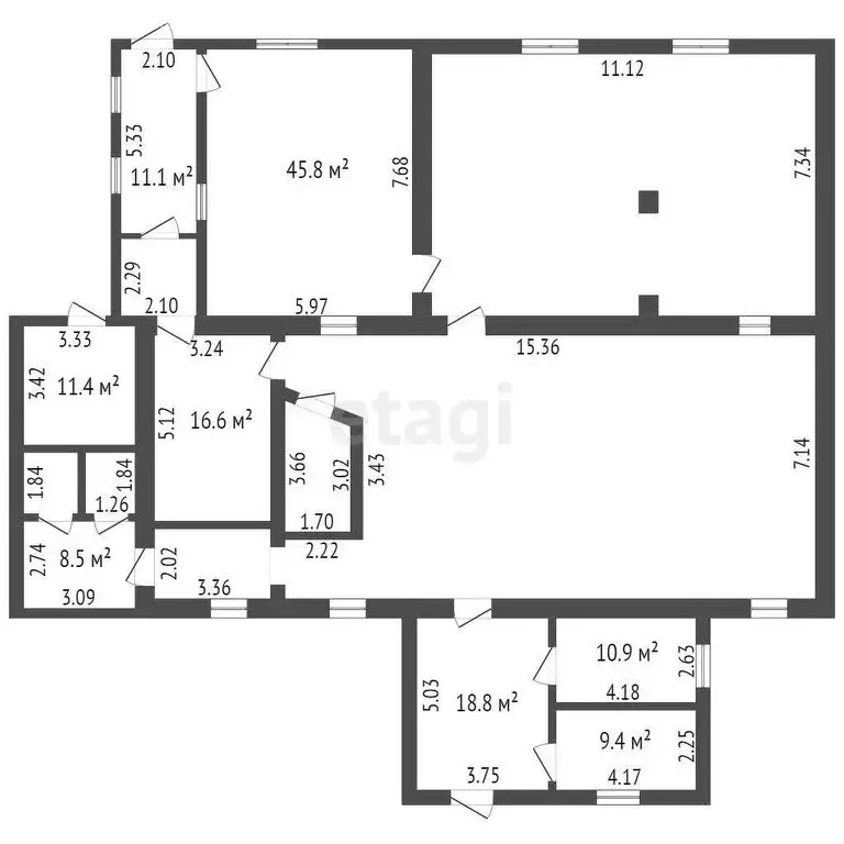 Дом в Свердловская область, Туринский муниципальный округ, деревня ... - Фото 1